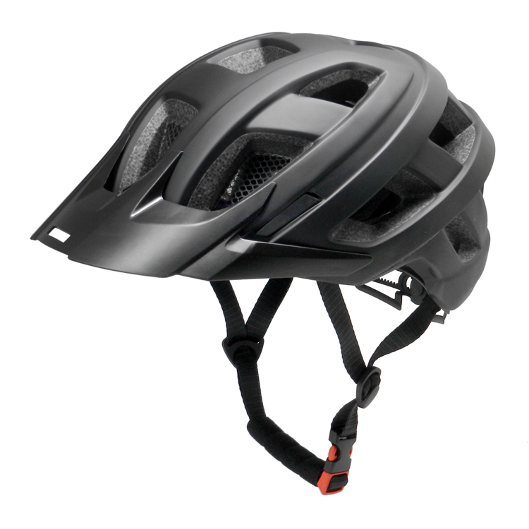 CE certified Best mountain bike helmet, cool MTB helmet with removable visor