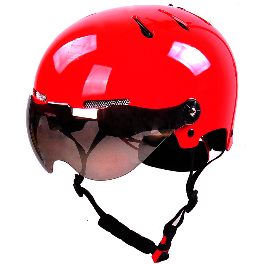 Ski Snowboard Visor Open Close Ventilation System Helmets