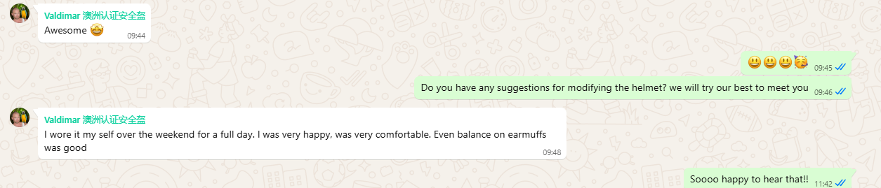 Customer Raves About Our Safety Helmets: Comfort, Style, and Trust Redefined!