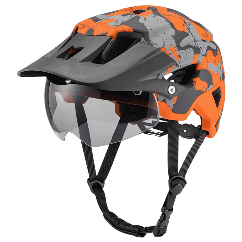 CE&Cpsc MTB Helmet with Magnetic PC Goggle CG-B005