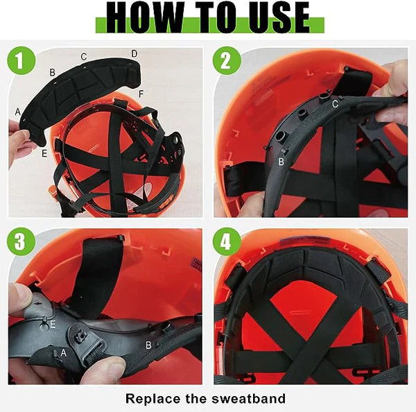 ABS height safety helmet ANSI construction hard hat