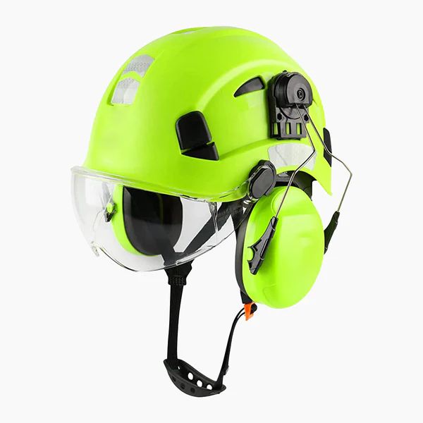 Vented safety helmet industrial abs with CE ANSI