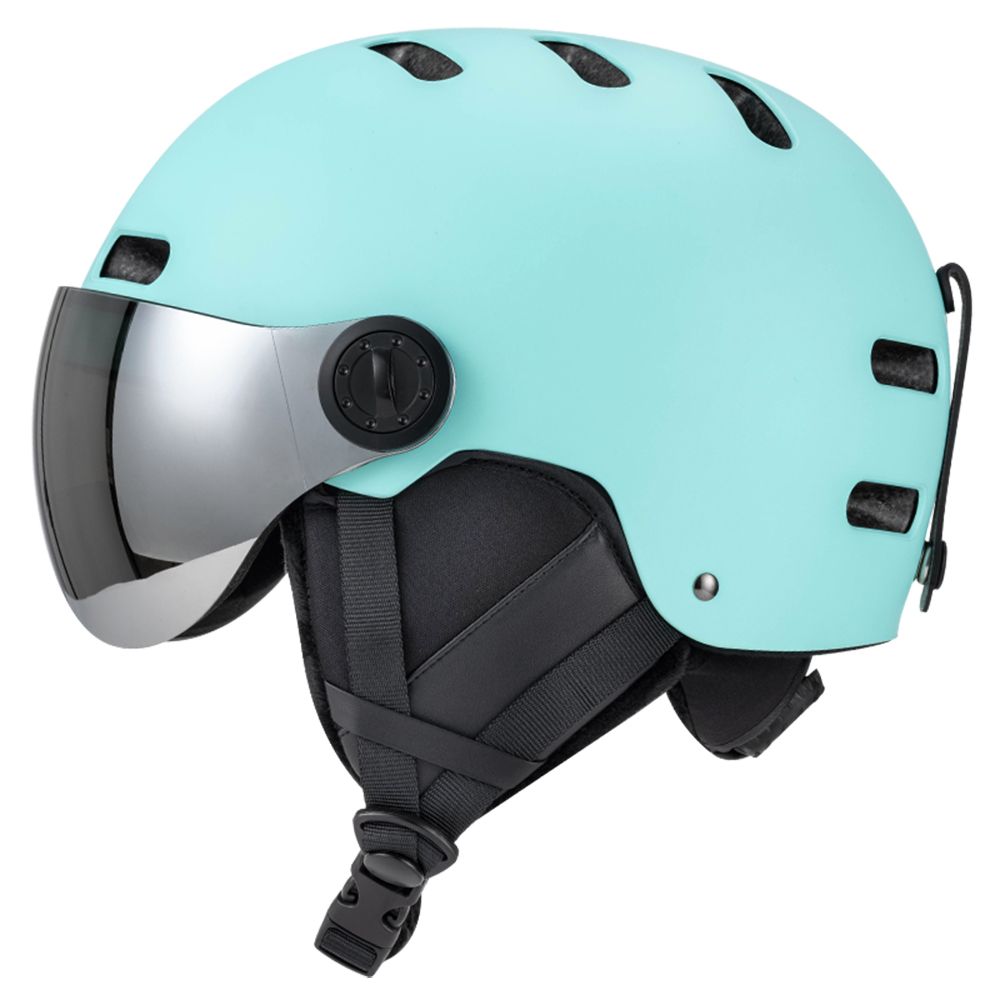 OEM Helmet Ice Skating Snowboard Helmet with Goggles