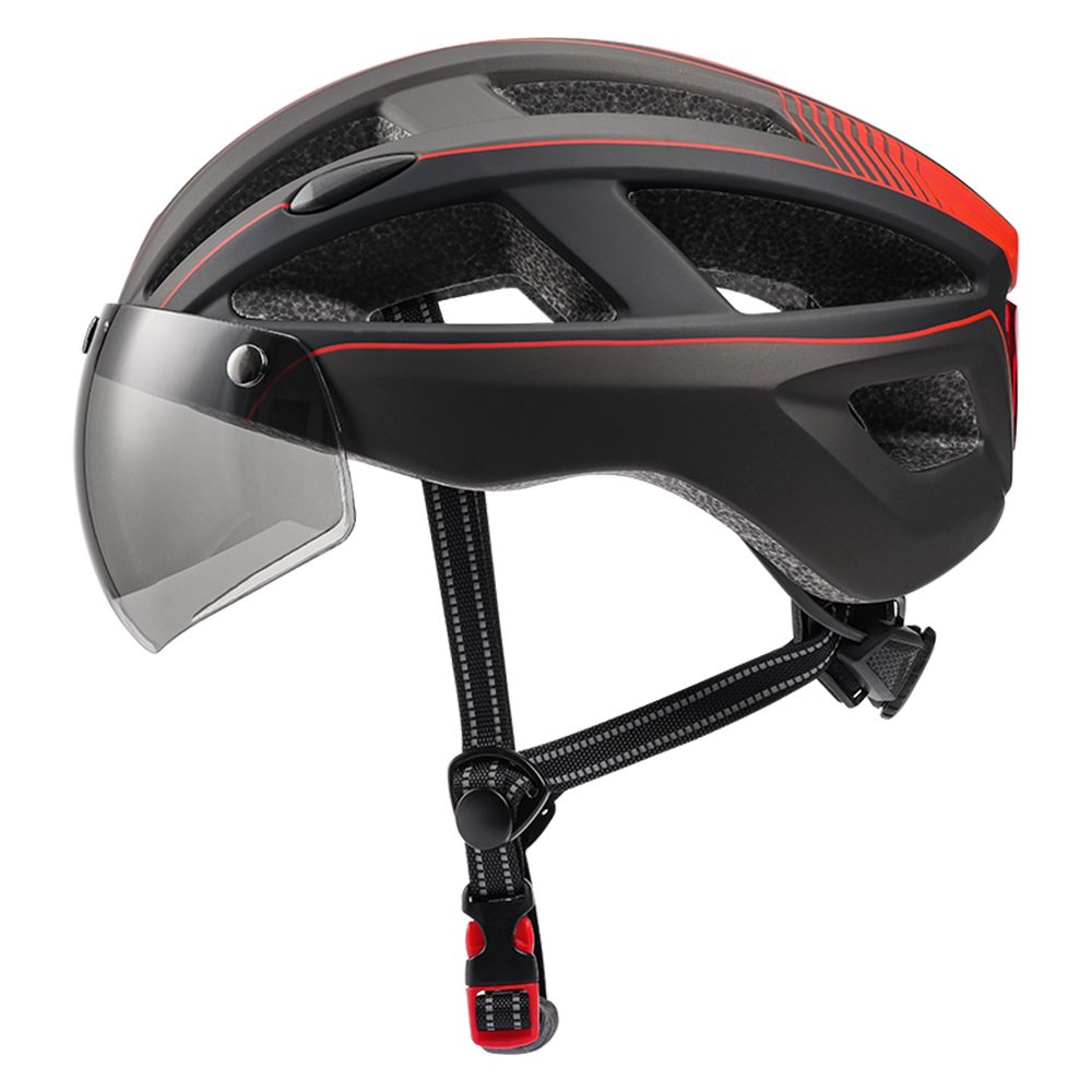 EPS Foam Bicycle Helmet with Rear LED Lights CG-B019