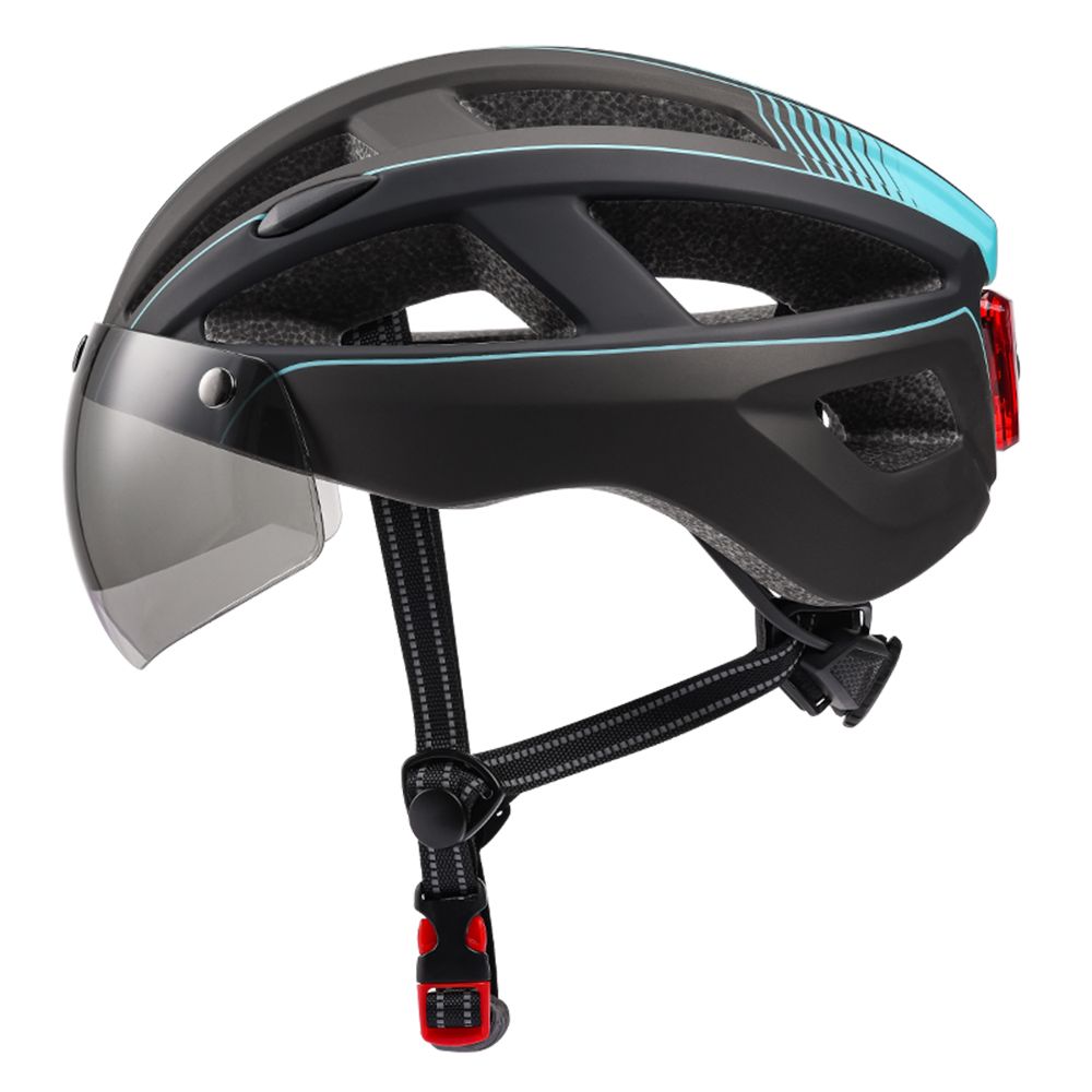 EPS Foam Bicycle Helmet with Rear LED Lights CG-B019