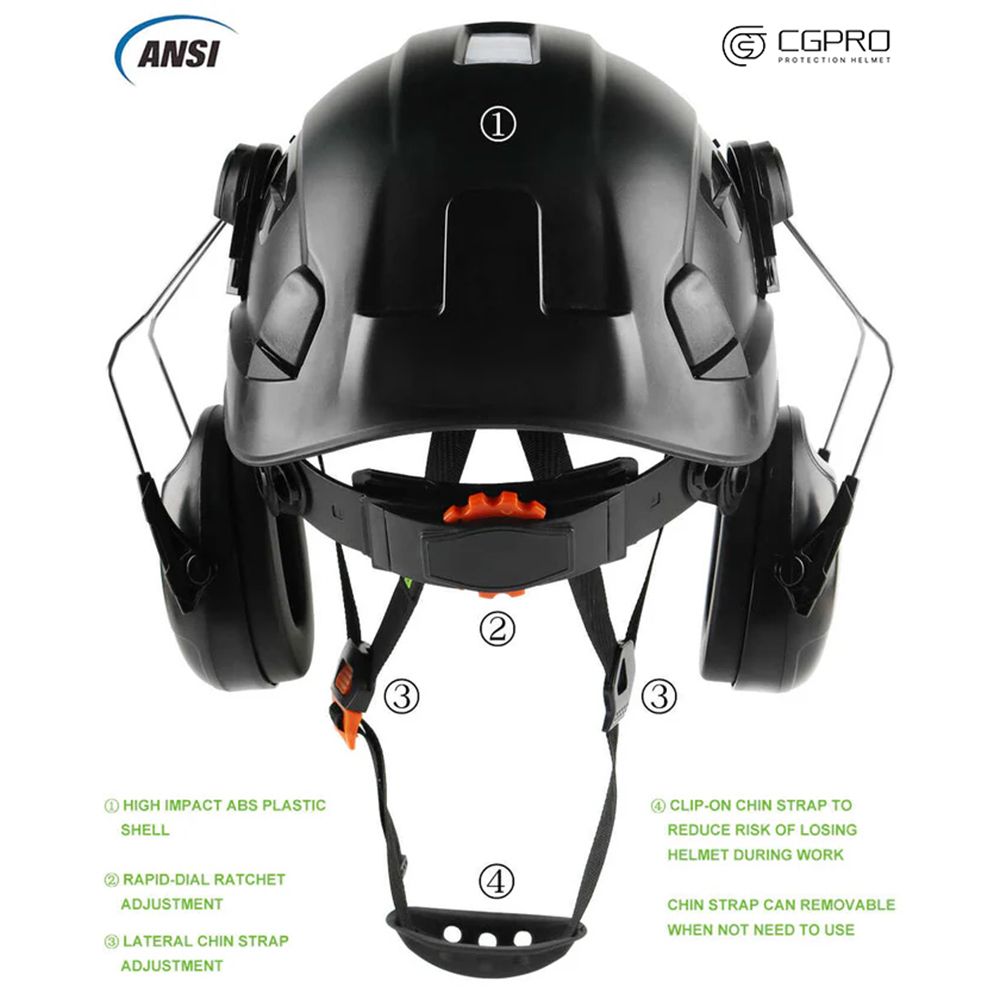 CE EN12492 tree climbing safety helmet