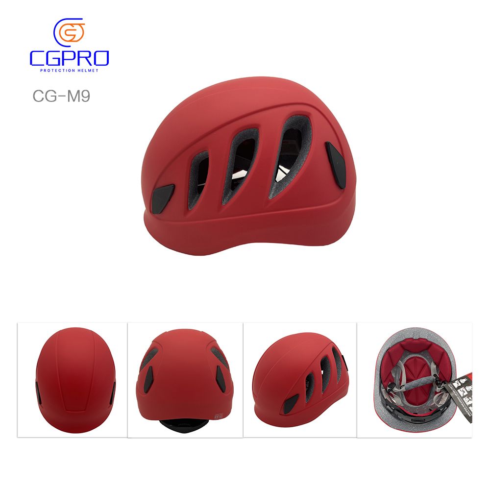 Rock Climbing Helmet High Quality EPS+PC in-mold Customized