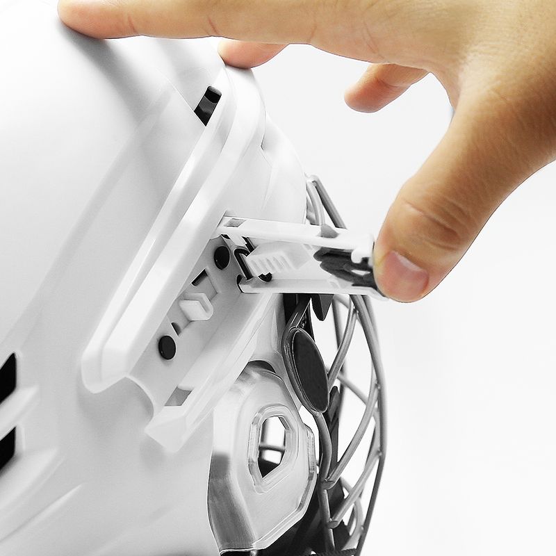 Ice Hockey Equipment Player Helmet With A3 Steel Cage CG-PH884E