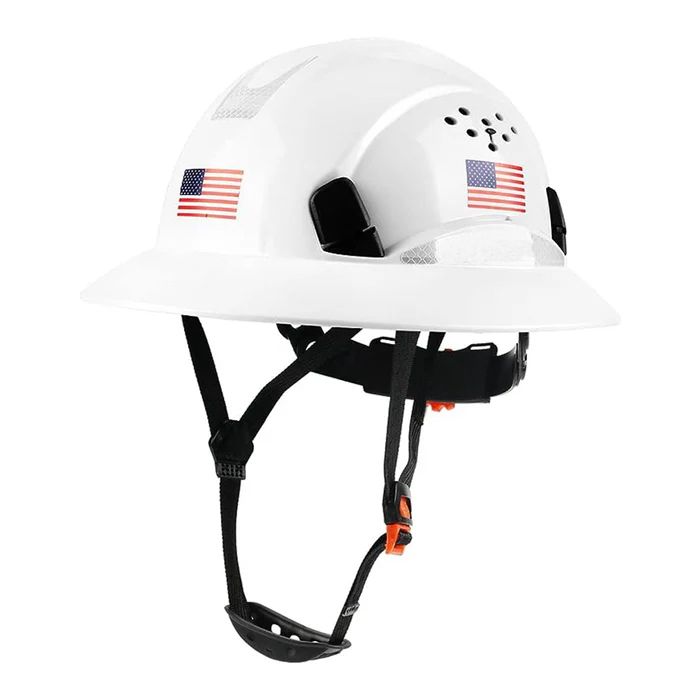 Construction hard hat MSA Full Brim Safety Helmet