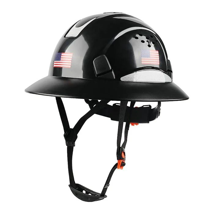 Construction hard hat MSA Full Brim Safety Helmet