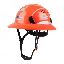 Construction hard hat MSA Full Brim Safety Helmet