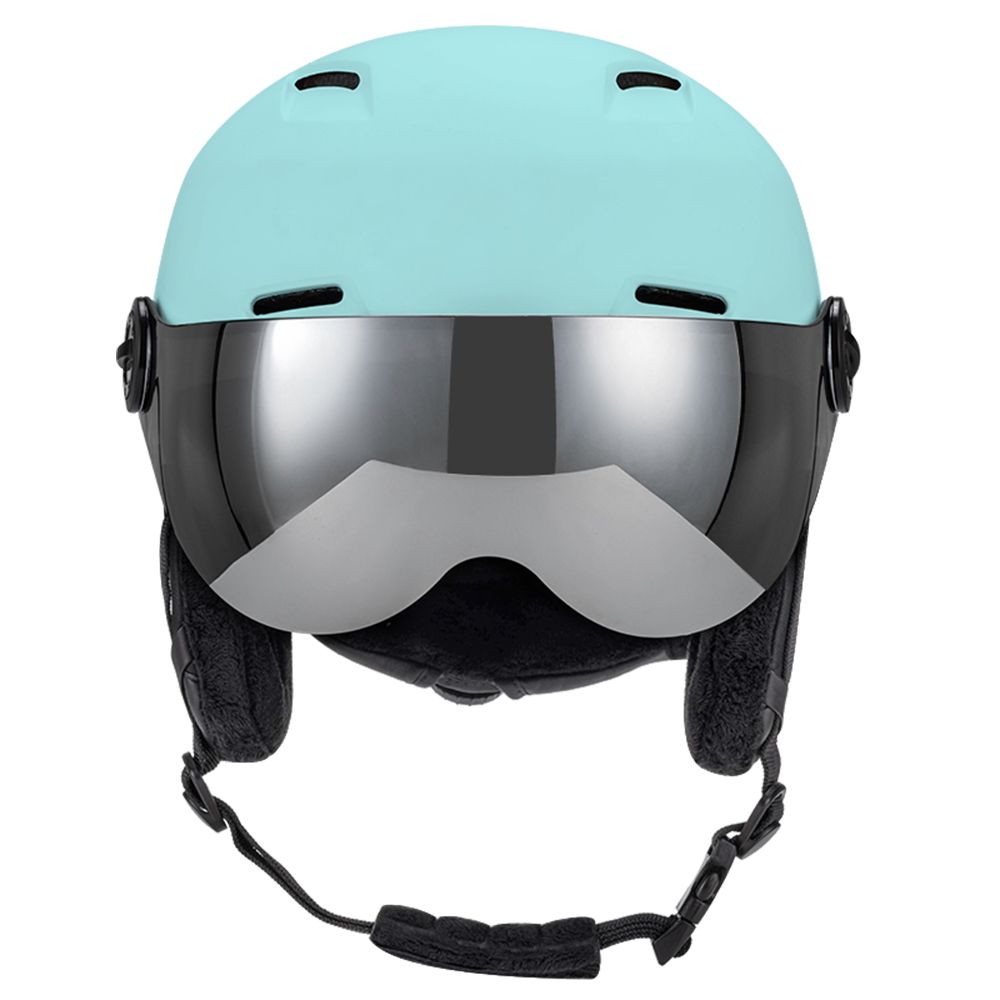 CE ASTM Certified Snow Ski Helmet with Goggle