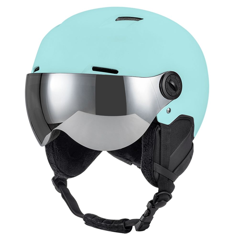CE ASTM Certified Snow Ski Helmet with Goggle