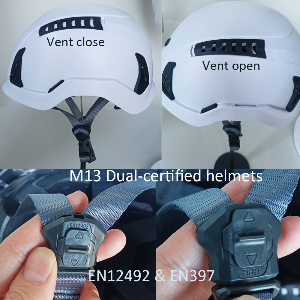 Discover Ultimate Protection with Dual-Certified Helmets (EN397 & EN12492)