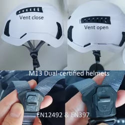 Discover Ultimate Protection with Dual-Certified Helmets (EN397 & EN12492)