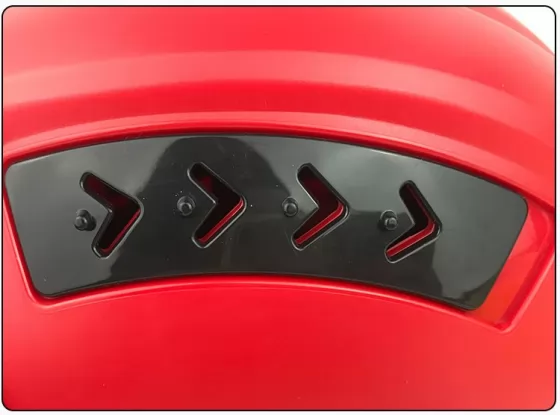 ANSI CE EN397 Industrial construction Safety Helmet with ABS Shell and Switchable Ventilation