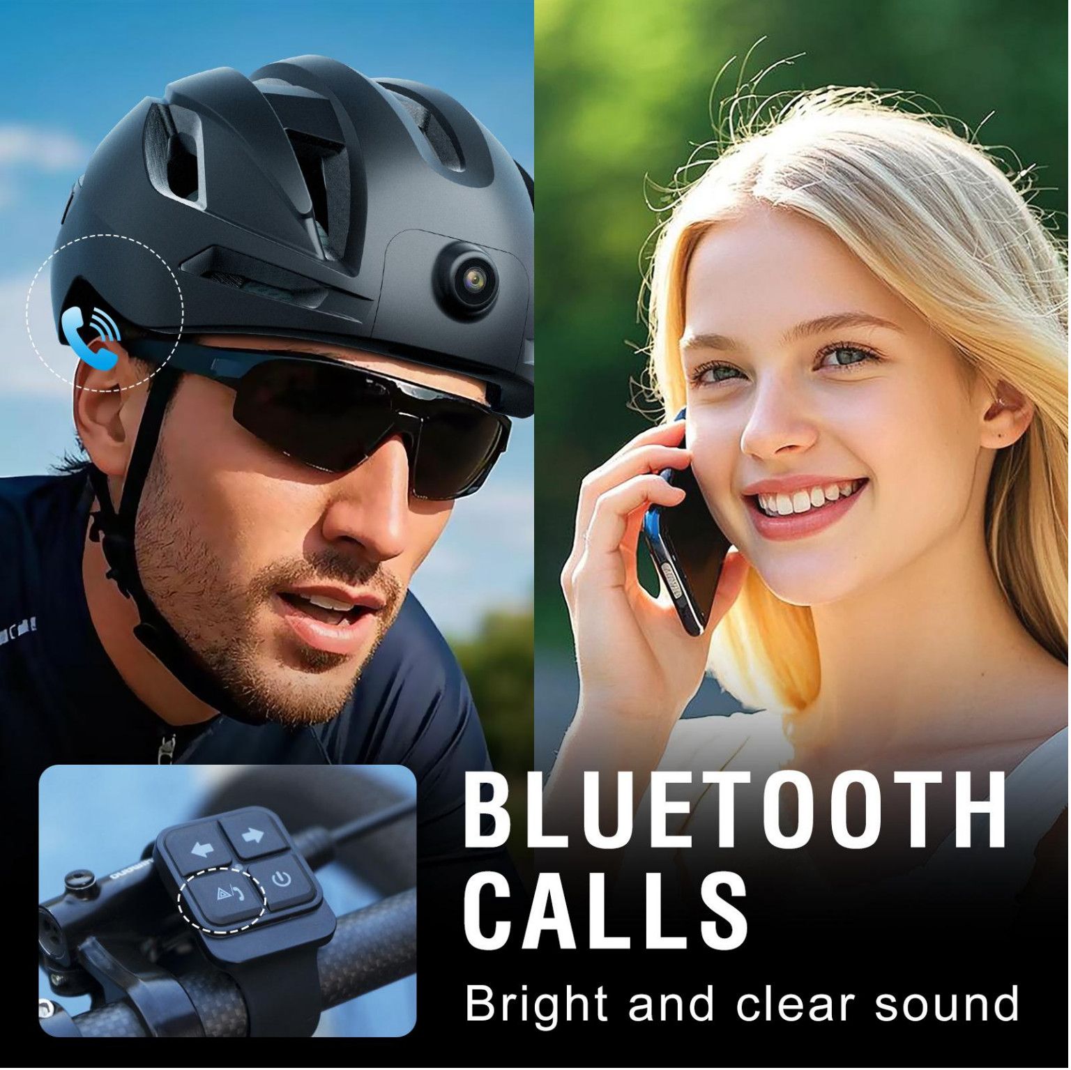 EN1078 Camera GPS Smart bicycle helmet RAW3