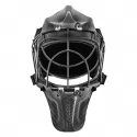 Carbon fiber floorball hockey helmet with comfort padding CG-FM8000