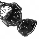 Carbon fiber floorball hockey helmet with comfort padding CG-FM8000