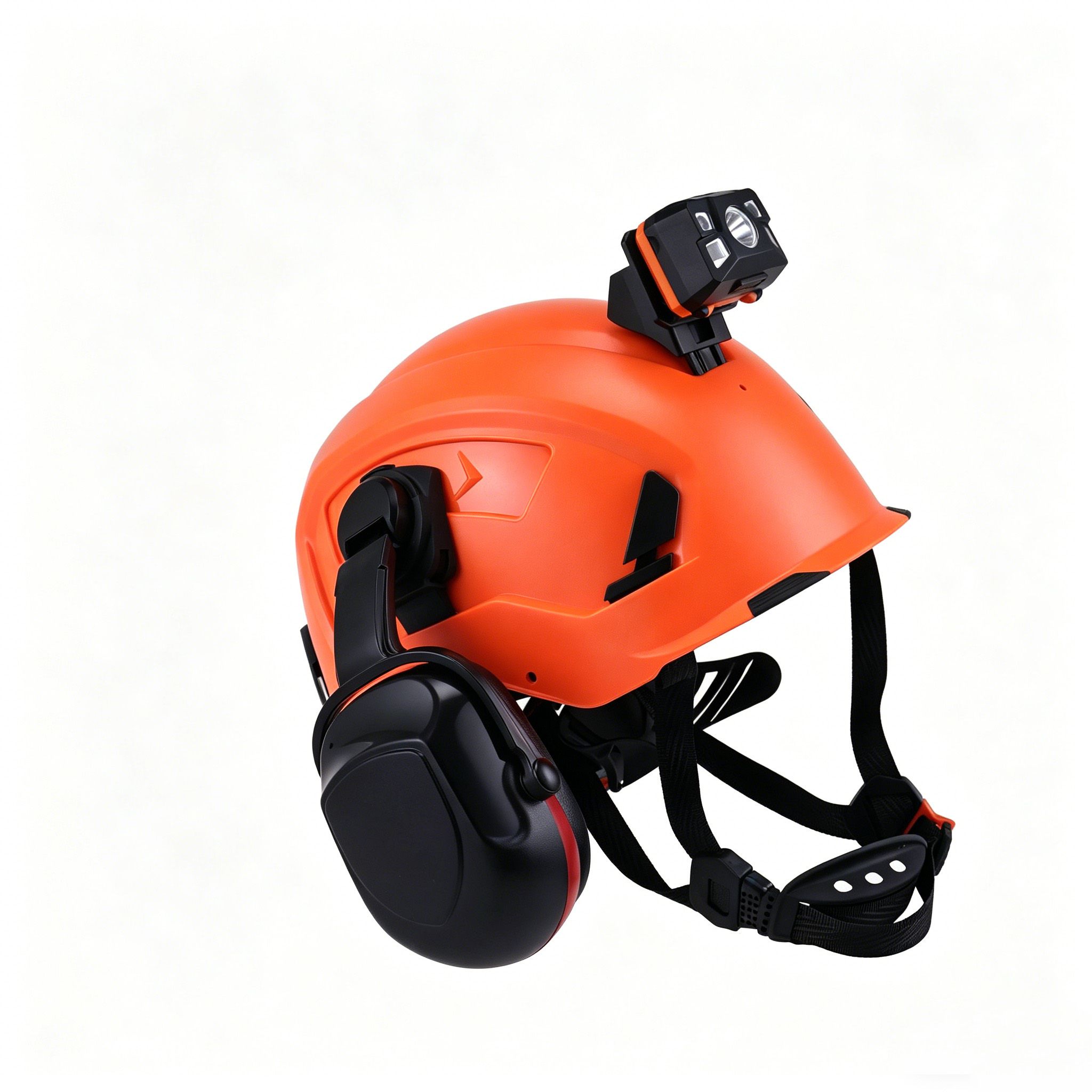 Multi-Functional Insulated Safety Helmet with Accessory Slots