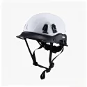 Modular Safety Helmet with Detachable Brim & Accessory Mount System