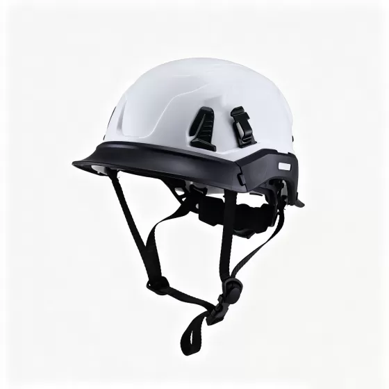 Modular Safety Helmet with Detachable Brim & Accessory Mount System