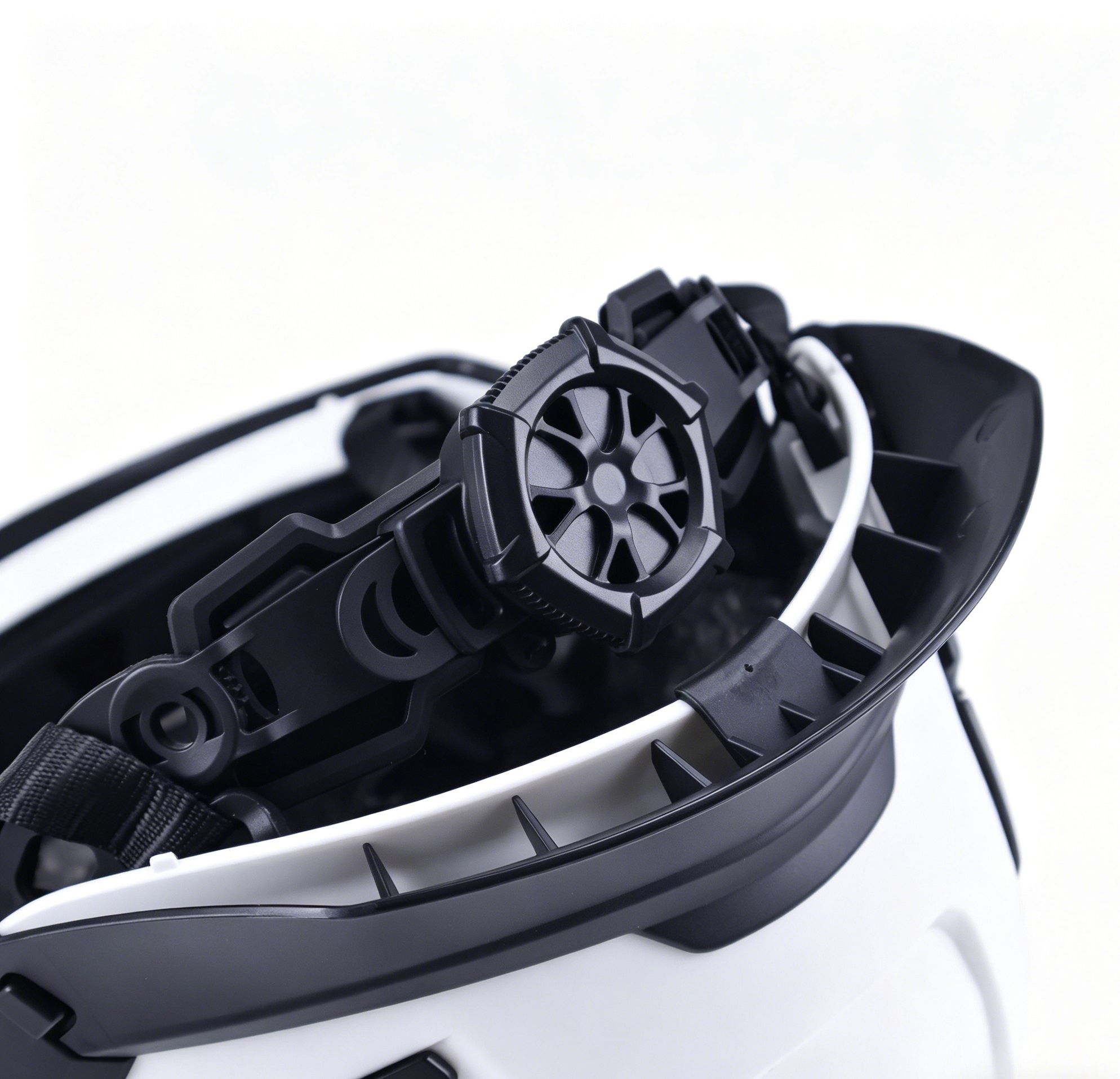 Modular Safety Helmet with Detachable Brim & Accessory Mount System