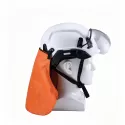 Modular Safety Helmet with Detachable Brim & Accessory Mount System